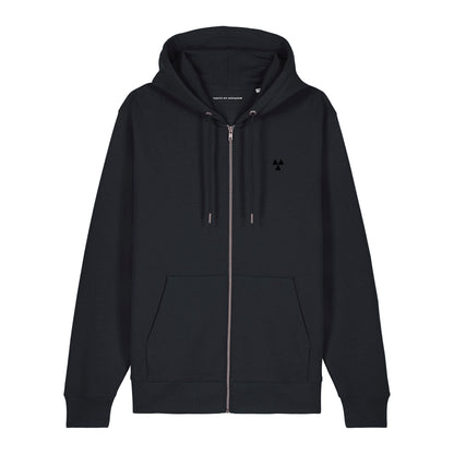 THE NORDIC LW ZIP HOODIE // Nordic Deep Black