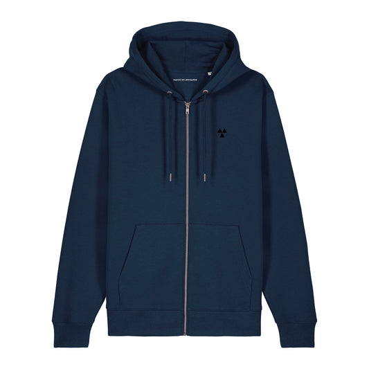 THE NORDIC LW ZIP  HOODIE // Nordic Midnight Blue