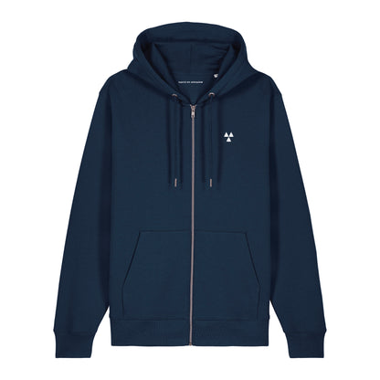 THE NORDIC LW ZIP  HOODIE // Nordic Midnight Blue