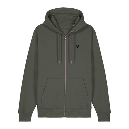 THE NORDIC LW ZIP  HOODIE // Nordic Forest Green