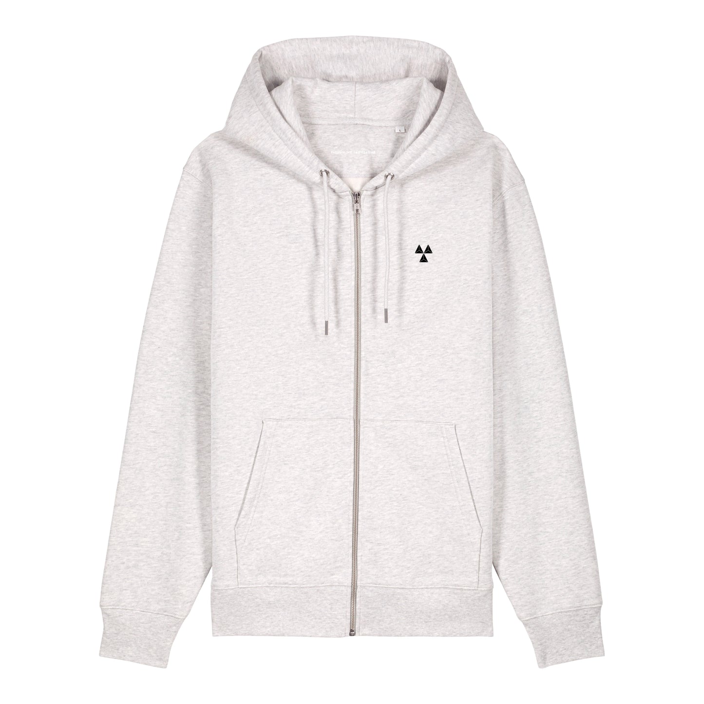 THE NORDIC LW ZIP  HOODIE // Nordic Cool Melange