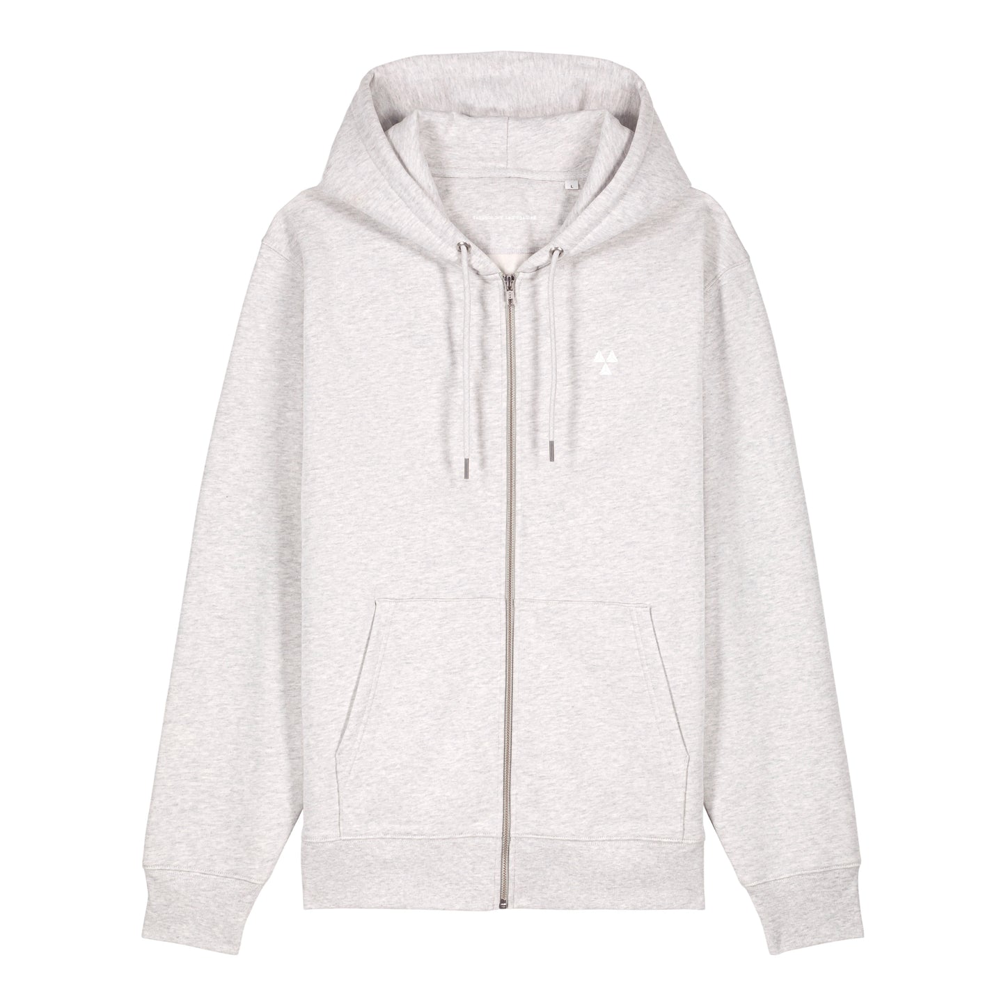 THE NORDIC LW ZIP  HOODIE // Nordic Cool Melange