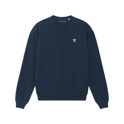 THE NORDIC HW CREWNECK // Nordic Midnight Blue