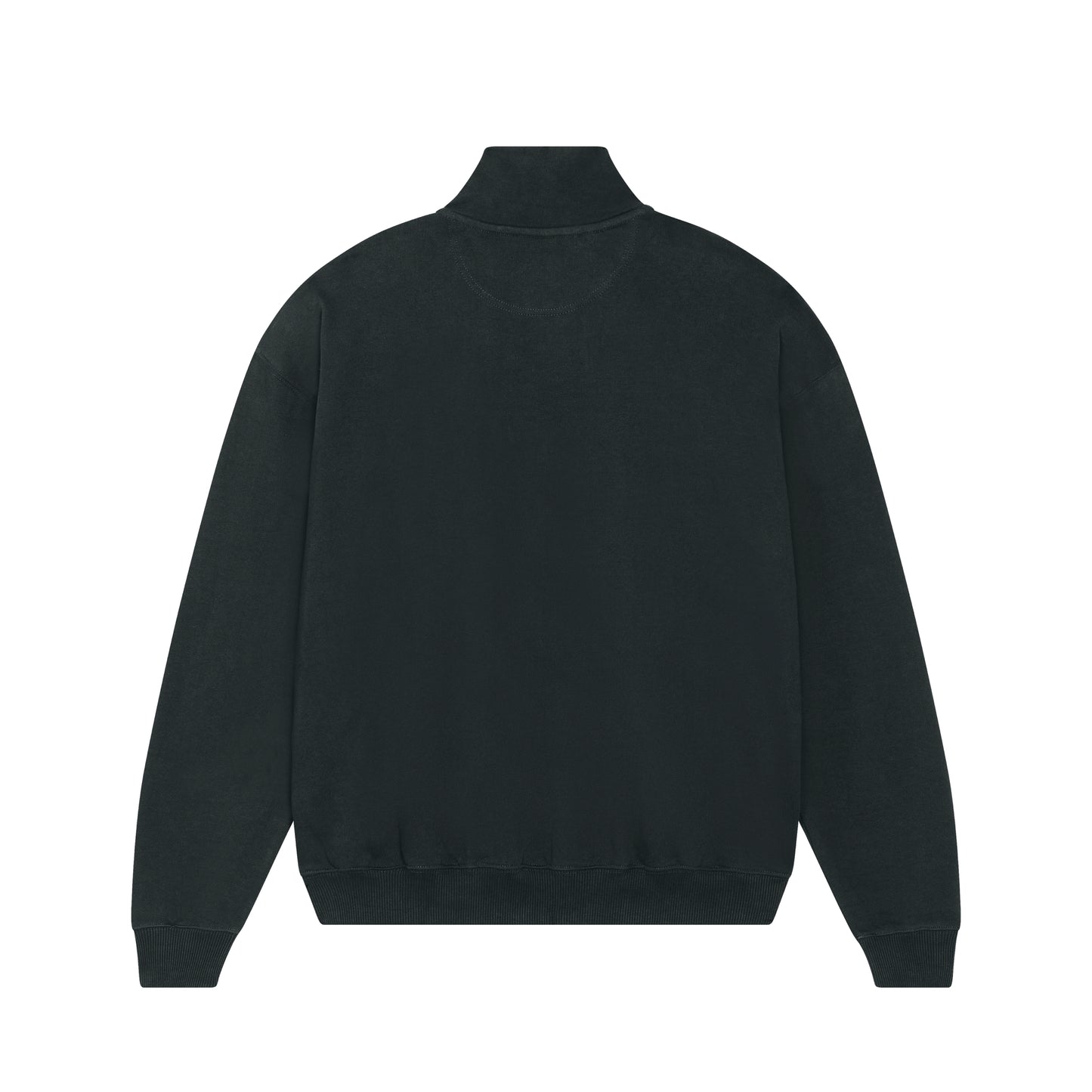 THE NORDIC HW ZIP NECK SWEAT // Nordic Deep Black