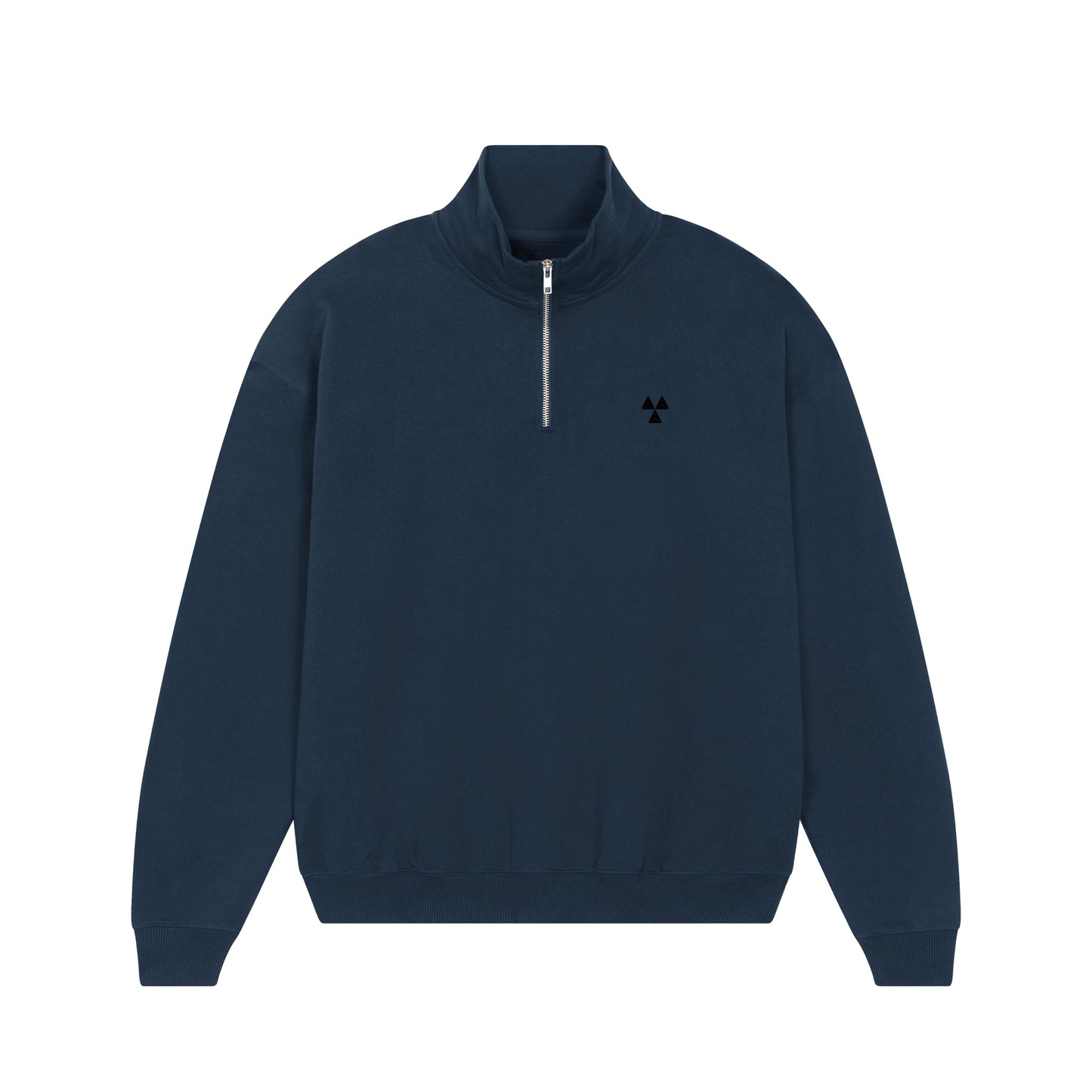 THE NORDIC HW ZIP NECK SWEAT // Nordic Midnight Blue