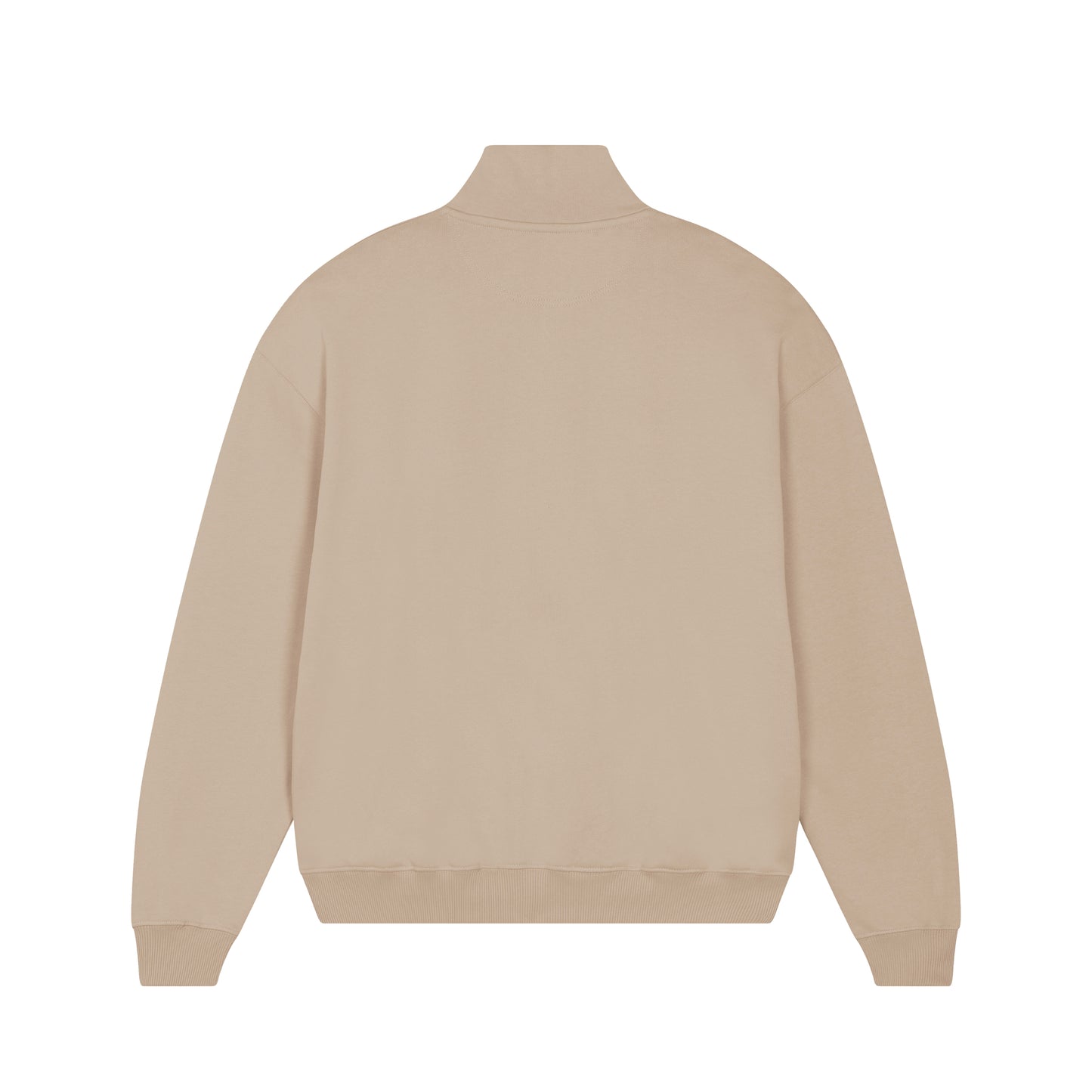 THE NORDIC HW ZIP NECK SWEAT // Nordic Sand Dune