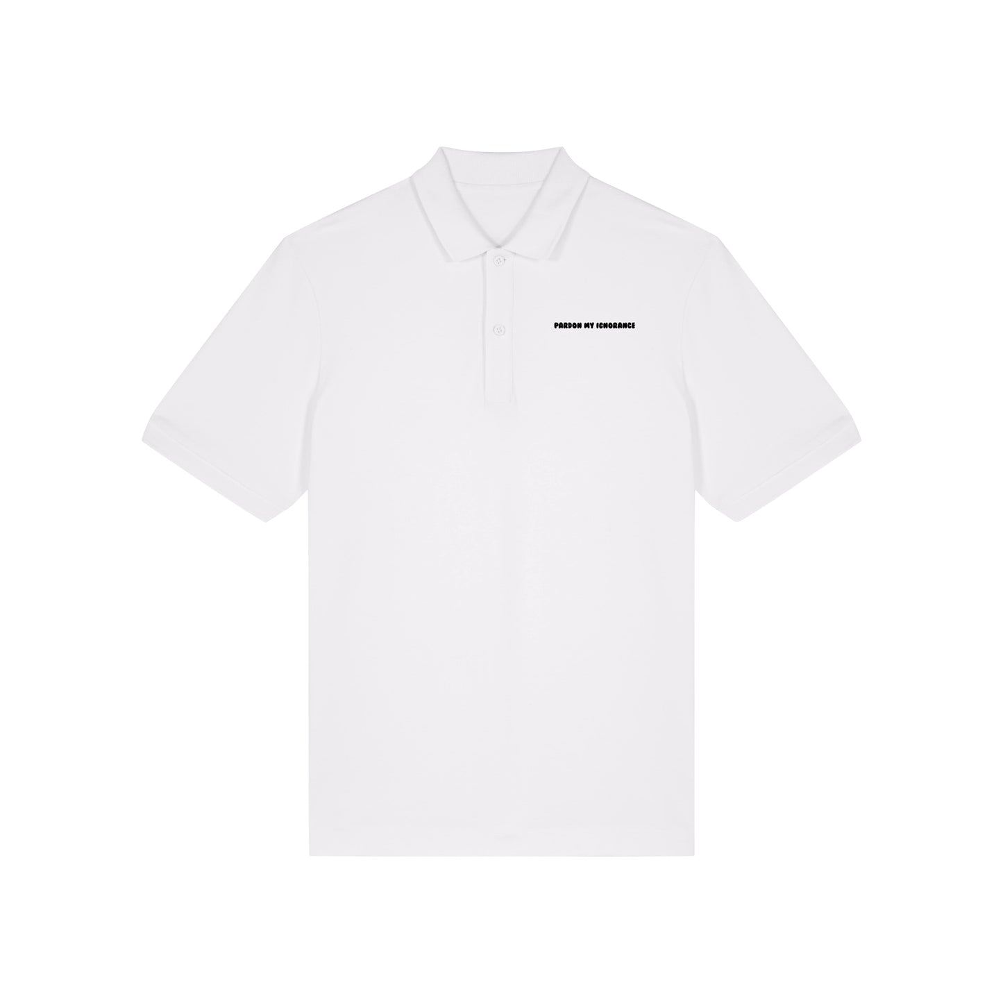 HELL'S KITCHEN WINTER CAMP 2025 //  HEAVYWEIGHT POLO-SHIRT // Nordic Ice White & Black (Copy)