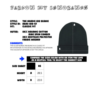 THE NORDIC RIB BEANIE // Nordic By Nature