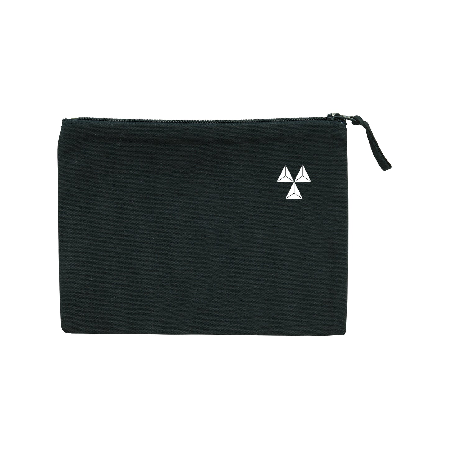 THE NORDIC CANVAS ZIP POUCH // Nordic Deep Black