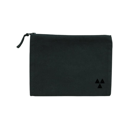 THE NORDIC CANVAS ZIP POUCH // Nordic Deep Black