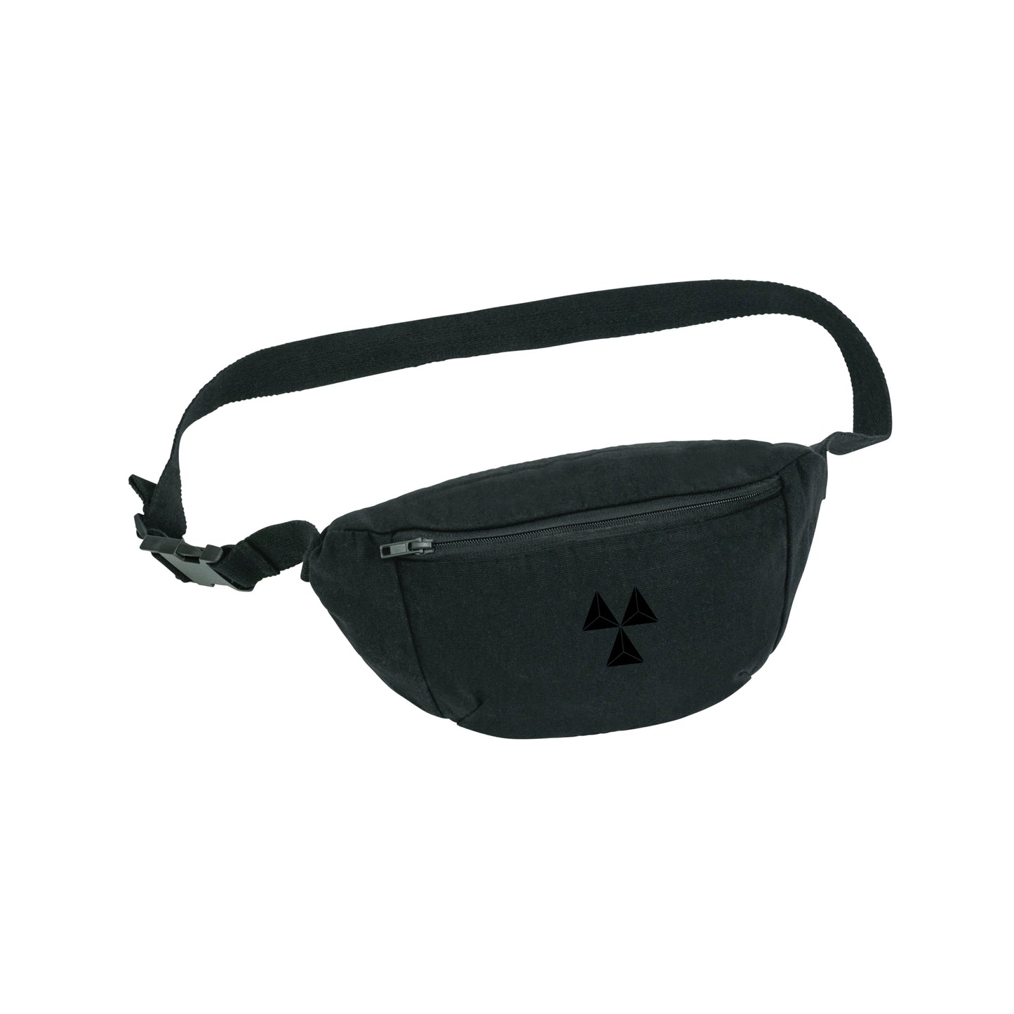 THE NORDIC CANVAS HIP BAG // Nordic Deep Black