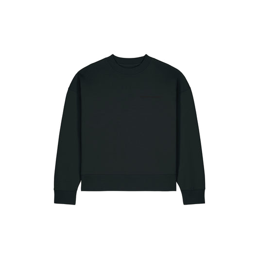 50/50 RECYCLED/ORGANIC COTTON  // OVERSIZED SWEATSHIRT // NORDIC DEEP BLACK
