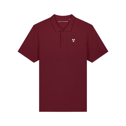 THE NORDIC CORE LIGHTWEIGHT POLO // Nordic Wine Red