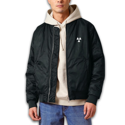 THE NORDIC CORE FLIGHT JACKET // Nordic Deep Black