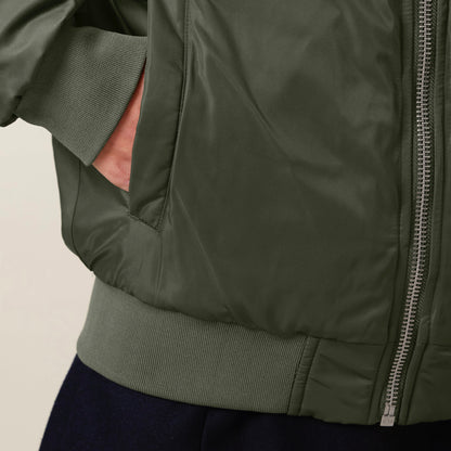 THE NORDIC CORE FLIGHT JACKET // Nordic Forest Green