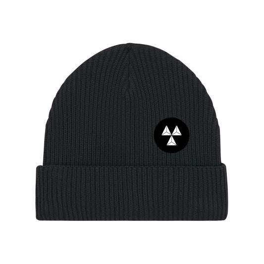 THE NORDIC FISHERMAN BEANIE // Nordic Deep Black