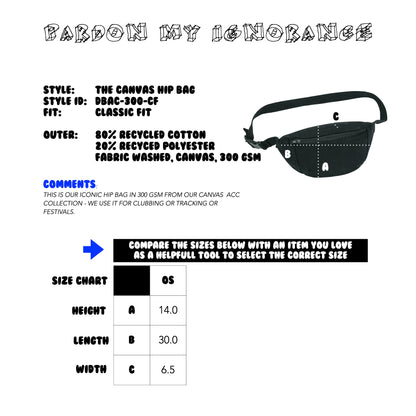 THE NORDIC CANVAS HIP BAG // Nordic By Nature