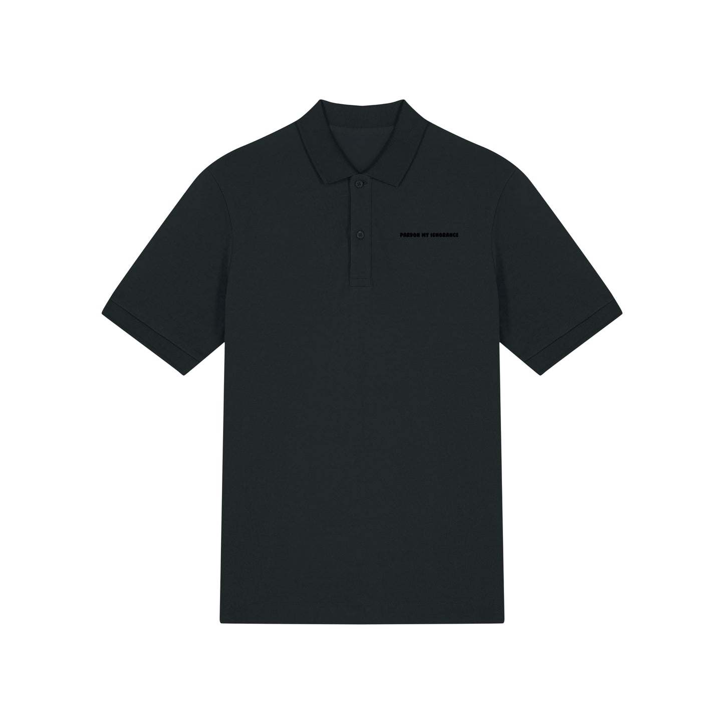 HELL'S KITCHEN WINTER CAMP 2025 //  HEAVYWEIGHT POLO-SHIRT // Nordic Deep Black & Black