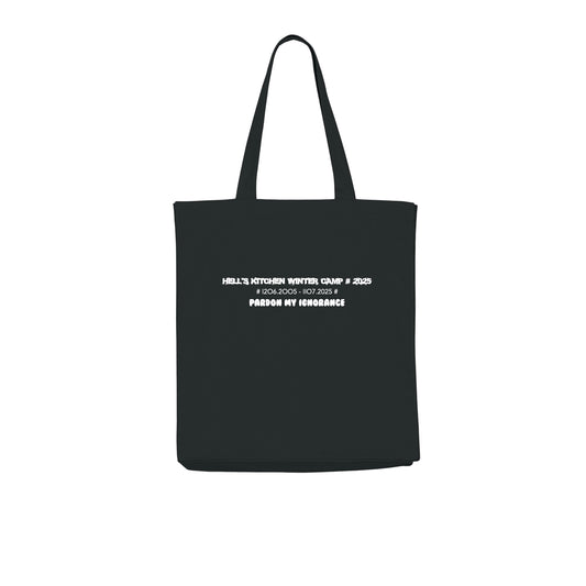 HELL'S KITCHEN WINTER CAMP 2025 // WIDE TOTE BAG // Nordic Deep Black