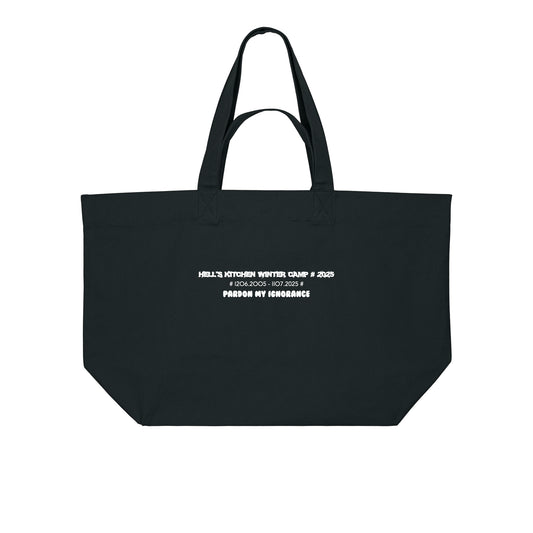 HELL'S KITCHEN WINTER CAMP 2025 //  SHOPPER BAG // Nordic Deep Black