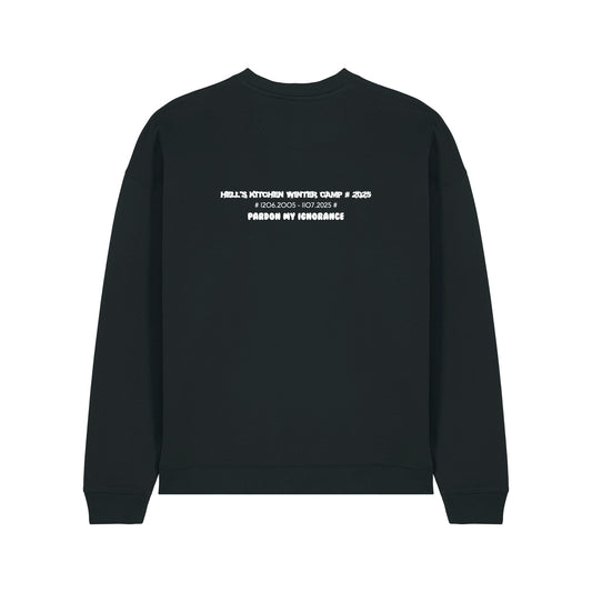 HELL'S KITCHEN WINTER CAMP 2025 //  LW CREWNECK // Nordic Deep Black