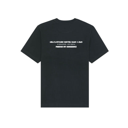 HELL'S KITCHEN WINTER CAMP 2025 //  HW SS TEE // Nordic Deep Black & White