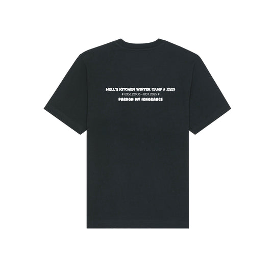 HELL'S KITCHEN WINTER CAMP 2025 //  HW SS TEE // Nordic Deep Black & White