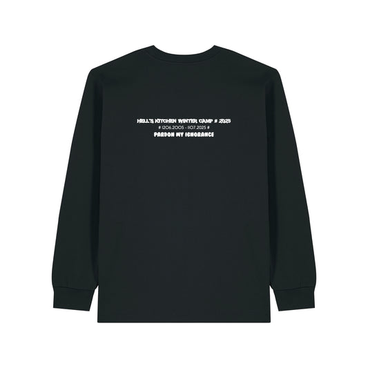 HELL'S KITCHEN WINTER CAMP 2025 //  HW LS TEE // Nordic Deep Black