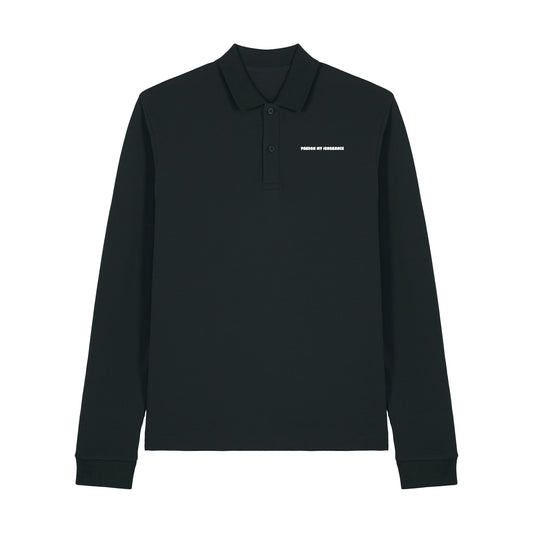 HELL'S KITCHEN WINTER CAMP 2025 // LONG-SLEEVED POLO-SHIRT // Nordic Deep Black