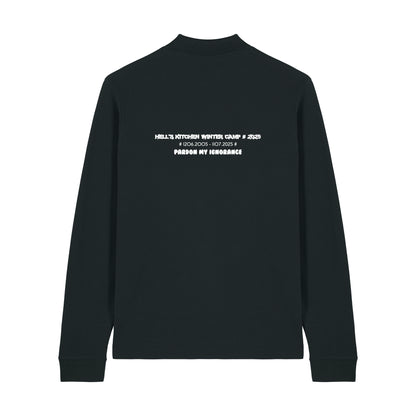 HELL'S KITCHEN WINTER CAMP 2025 // LONG-SLEEVED POLO-SHIRT // Nordic Deep Black
