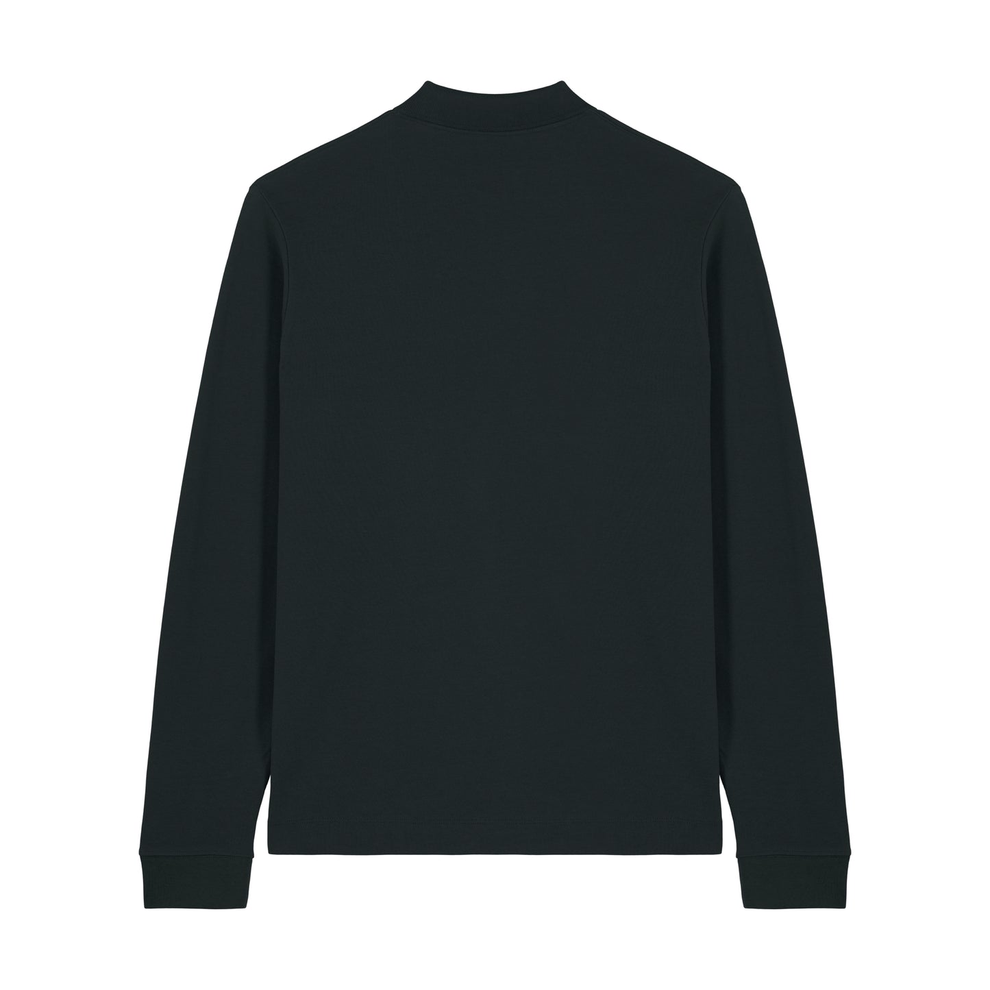THE NORDIC CORE LONG-SLEEVED POLO-SHIRT // Nordic Deep Black