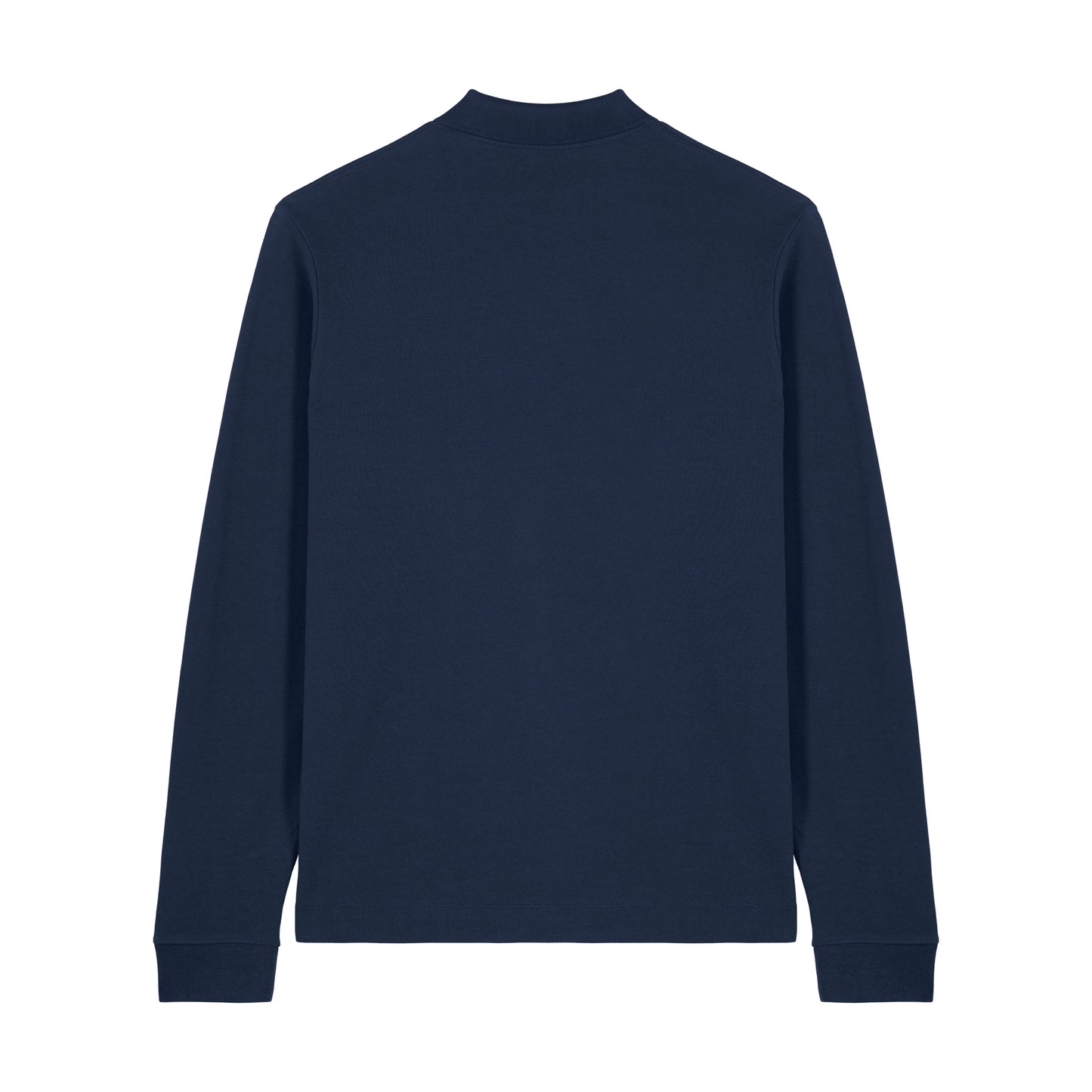 THE NORDIC CORE LONG-SLEEVED POLO-SHIRT // Nordic Midnight Blue