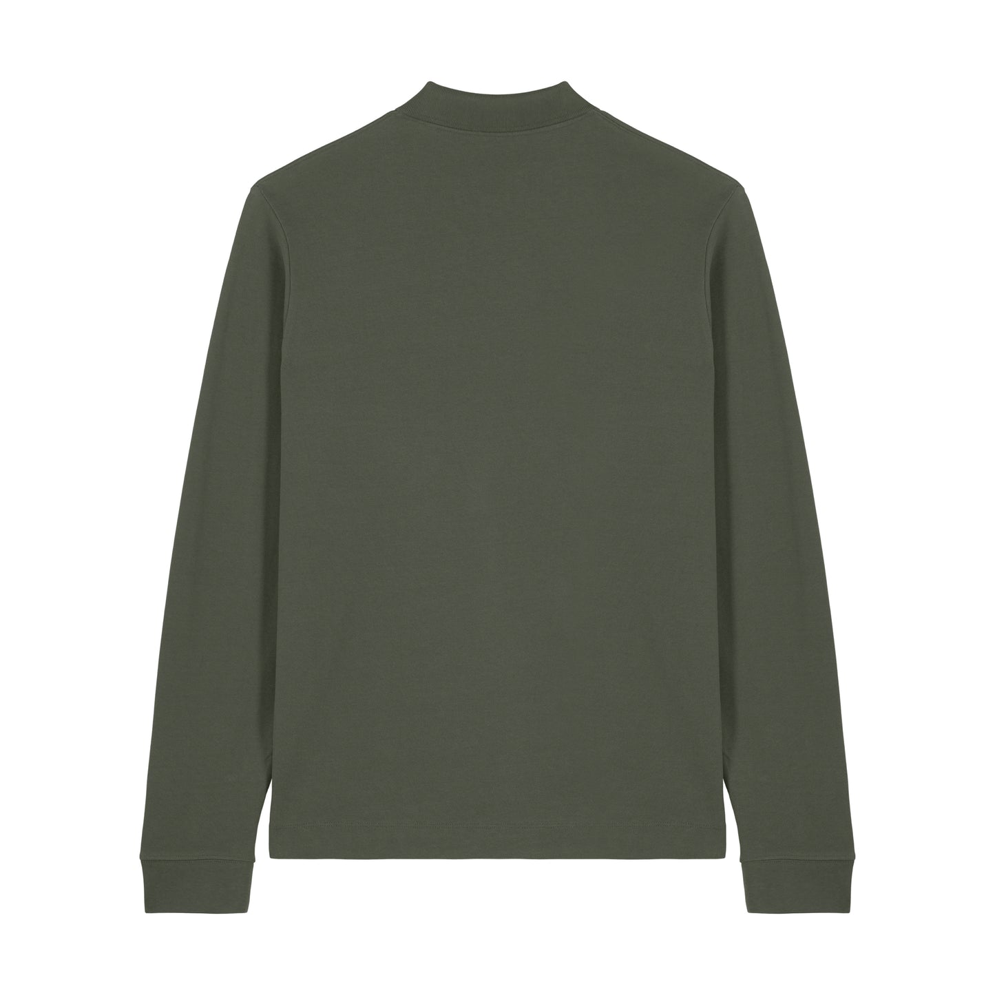 THE NORDIC CORE LONG-SLEEVED POLO-SHIRT // Nordic Forest Green