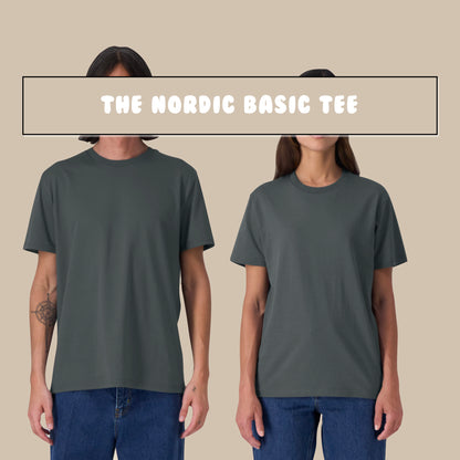 THE NORDIC BASIC TEE // Nordic Deep Black