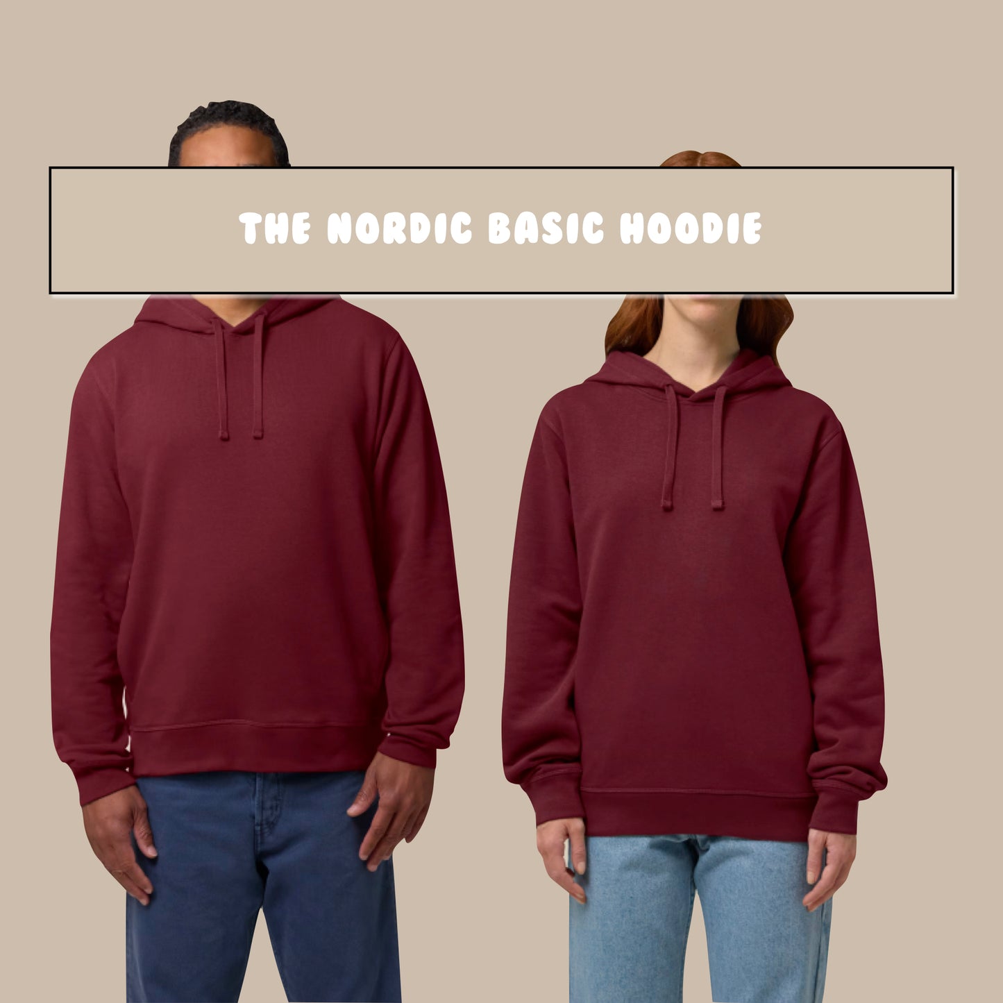 THE NORDIC BASIC HOODIE // Nordic Field Green