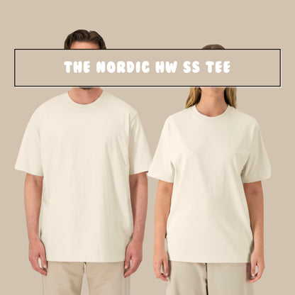 THE NORDIC HW SS TEE // Nordic Brick Red