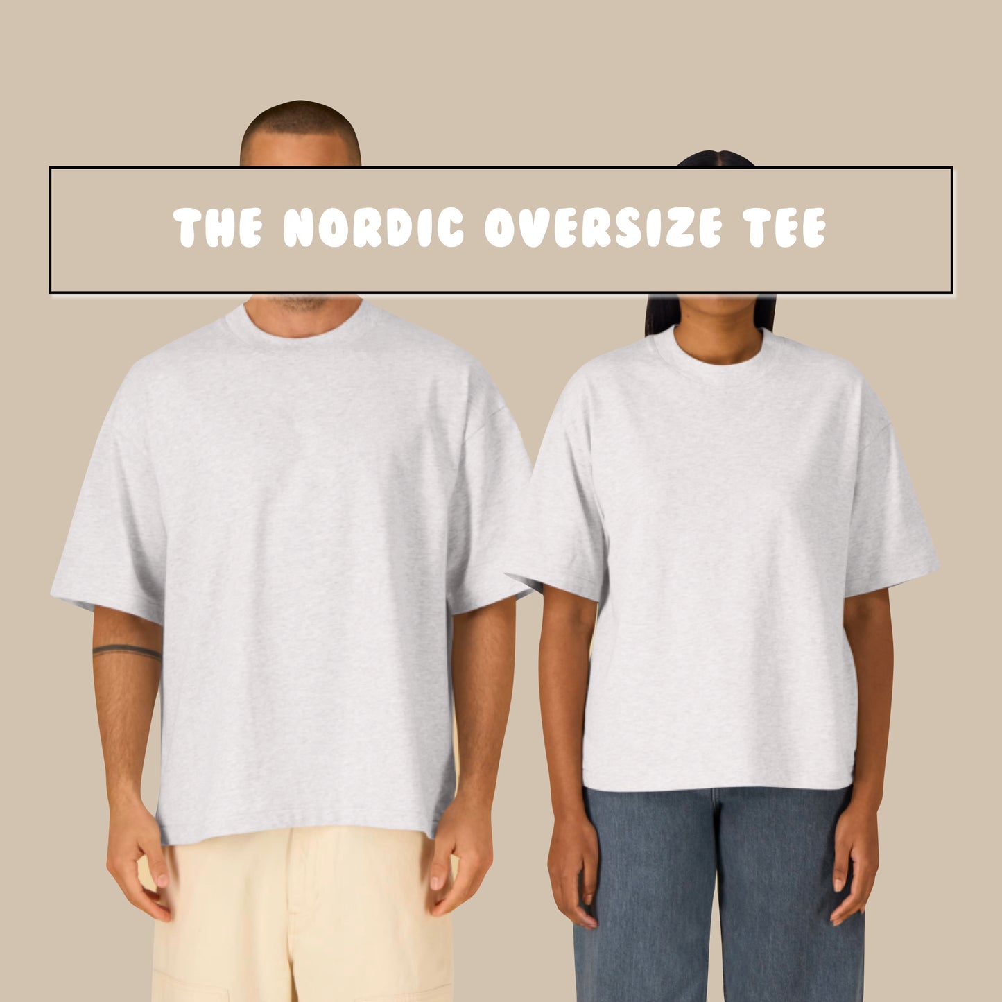 THE NORDIC OVERSIZE TEE // Nordic Deep Teal