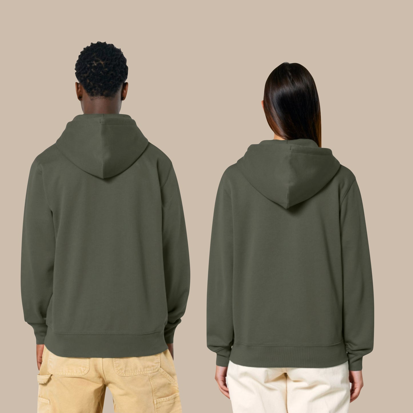 THE NORDIC LW ZIP  HOODIE // Nordic Cool Melange