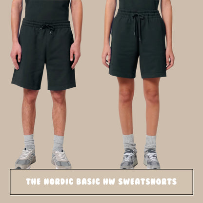 THE NORDIC HW SWEATSHORTS // Nordic Deep Black