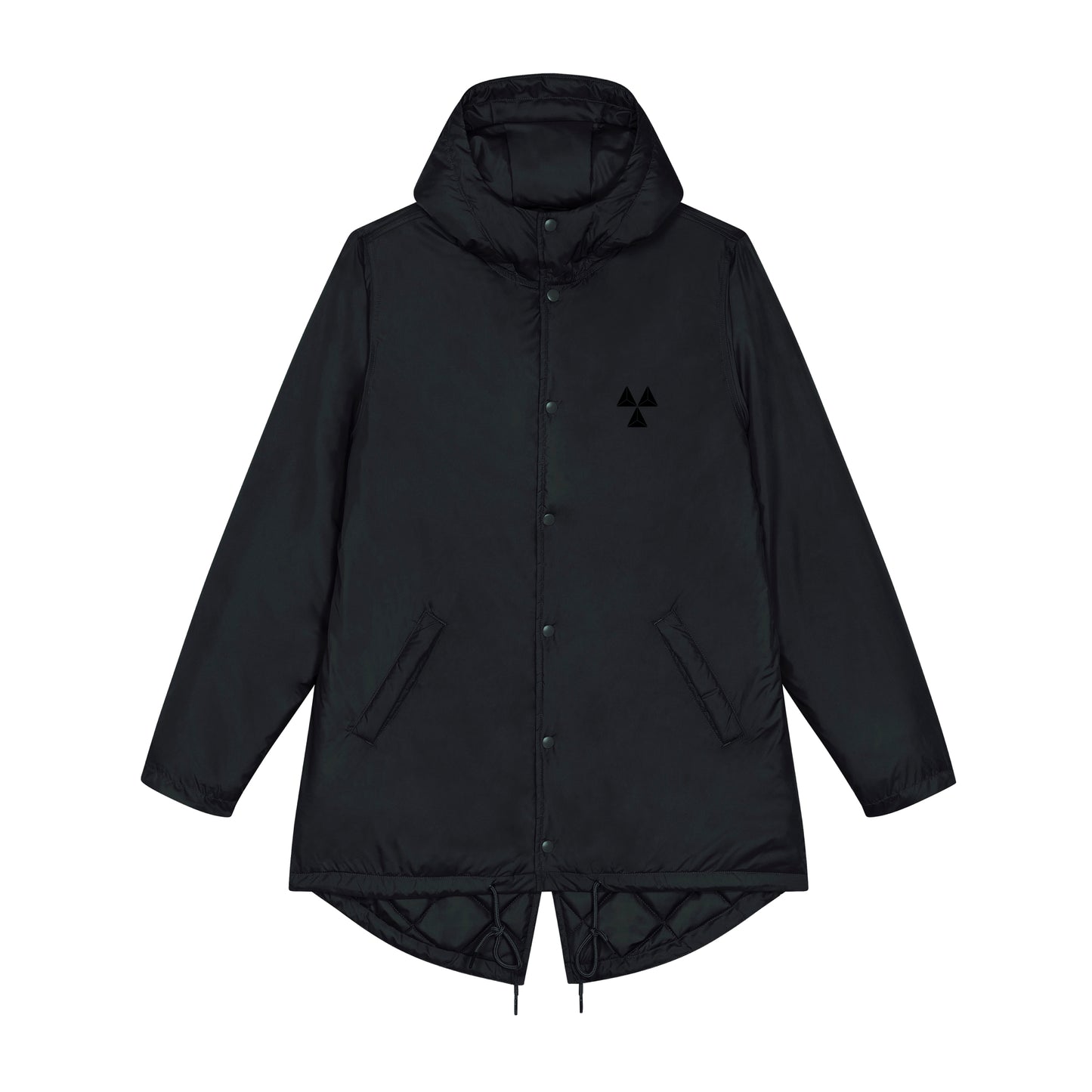 THE NORDIC CORE PARKA COAT // Nordic Deep Black