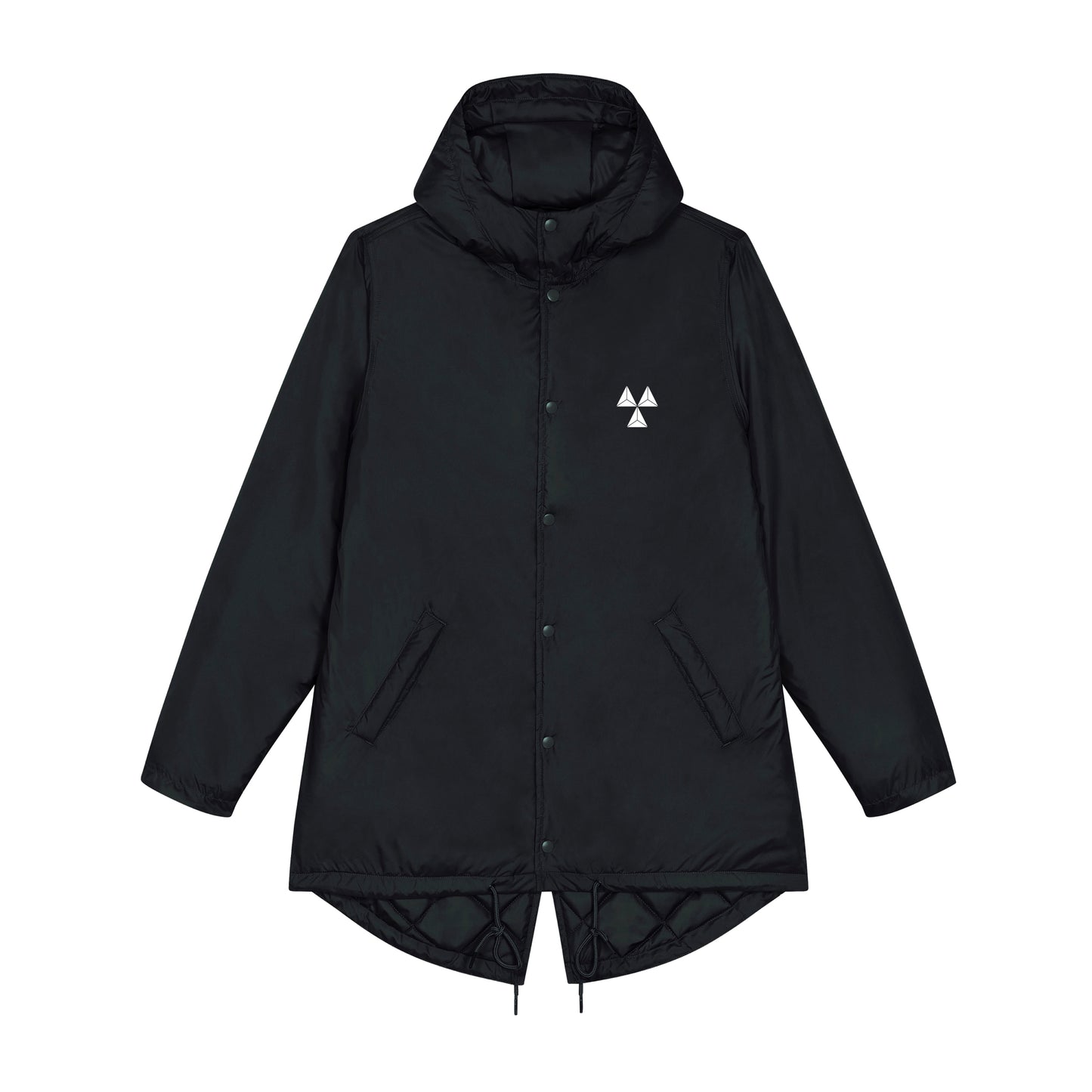 THE NORDIC CORE PARKA COAT // Nordic Deep Black