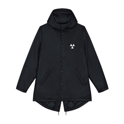 THE NORDIC CORE PARKA COAT // Nordic Deep Black