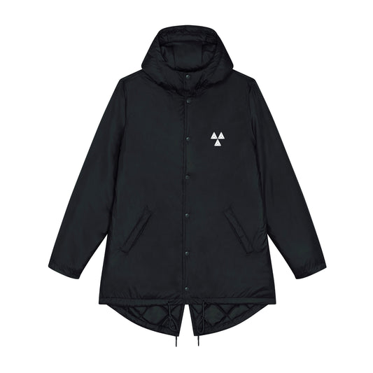 THE NORDIC CORE PARKA COAT // Nordic Deep Black