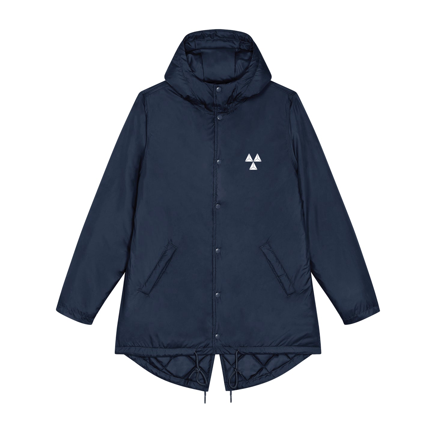 THE NORDIC CORE PARKA COAT // Nordic Midnight Blue