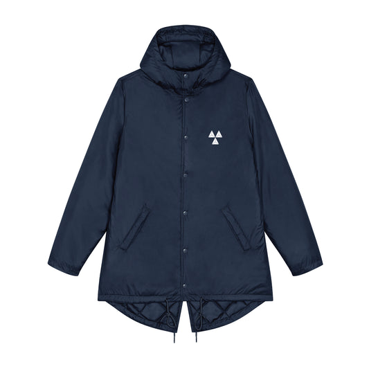 THE NORDIC CORE PARKA COAT // Nordic Midnight Blue