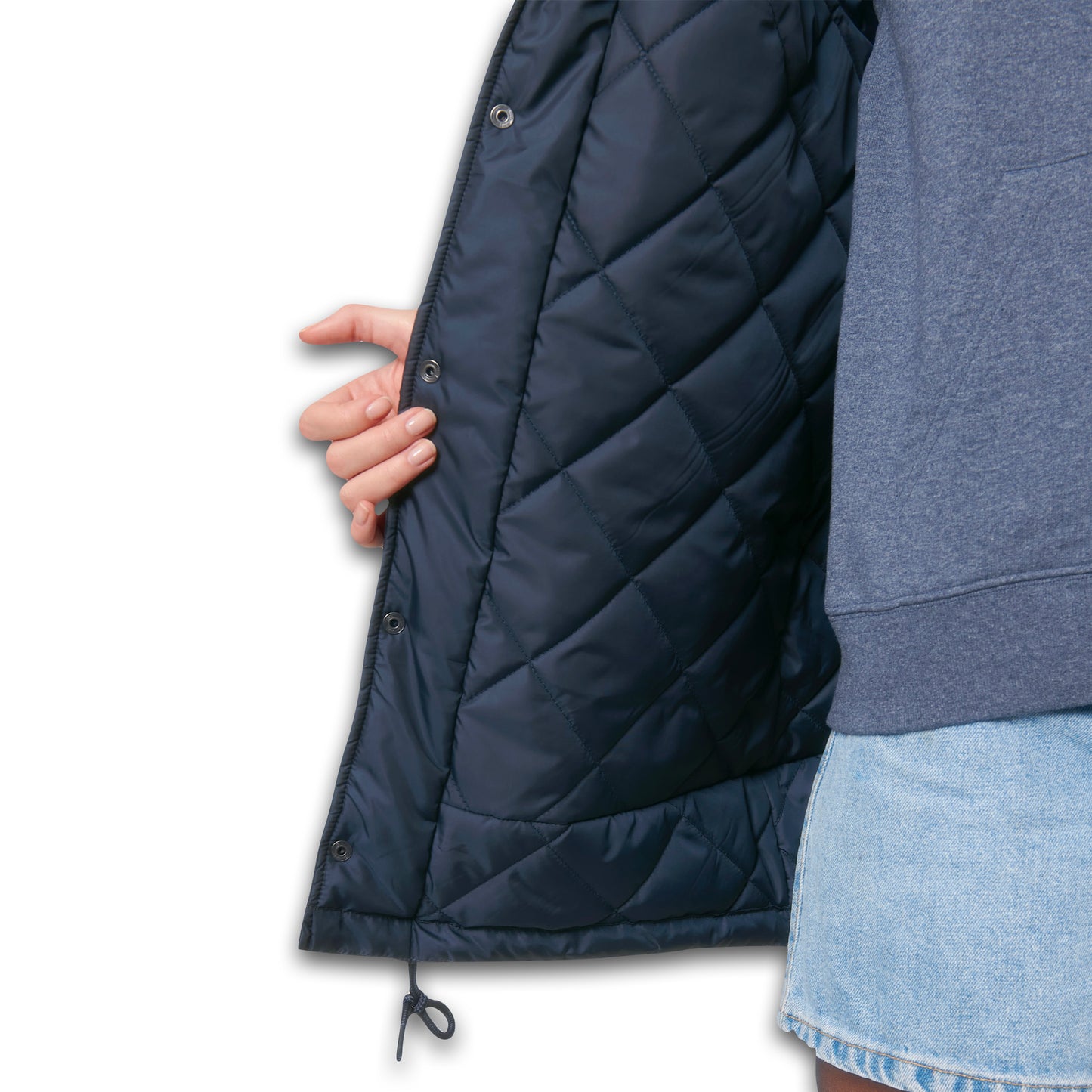 THE NORDIC CORE PARKA COAT // Nordic Midnight Blue