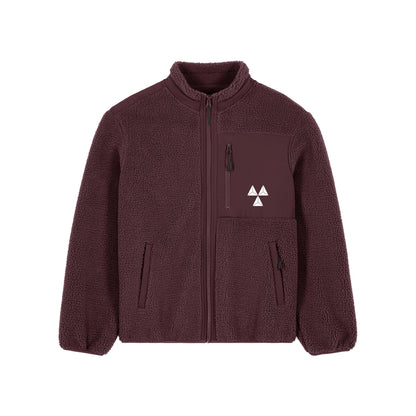 THE NORDIC CORE PILE JACKET // Nordic Wild Berries