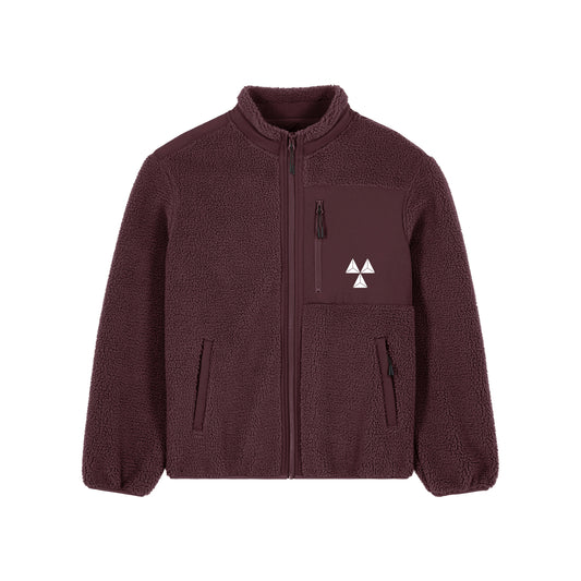 THE NORDIC CORE PILE JACKET // Nordic Wild Berries