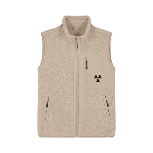 THE NORDIC CORE PILE VEST // Nordic Sand Dune