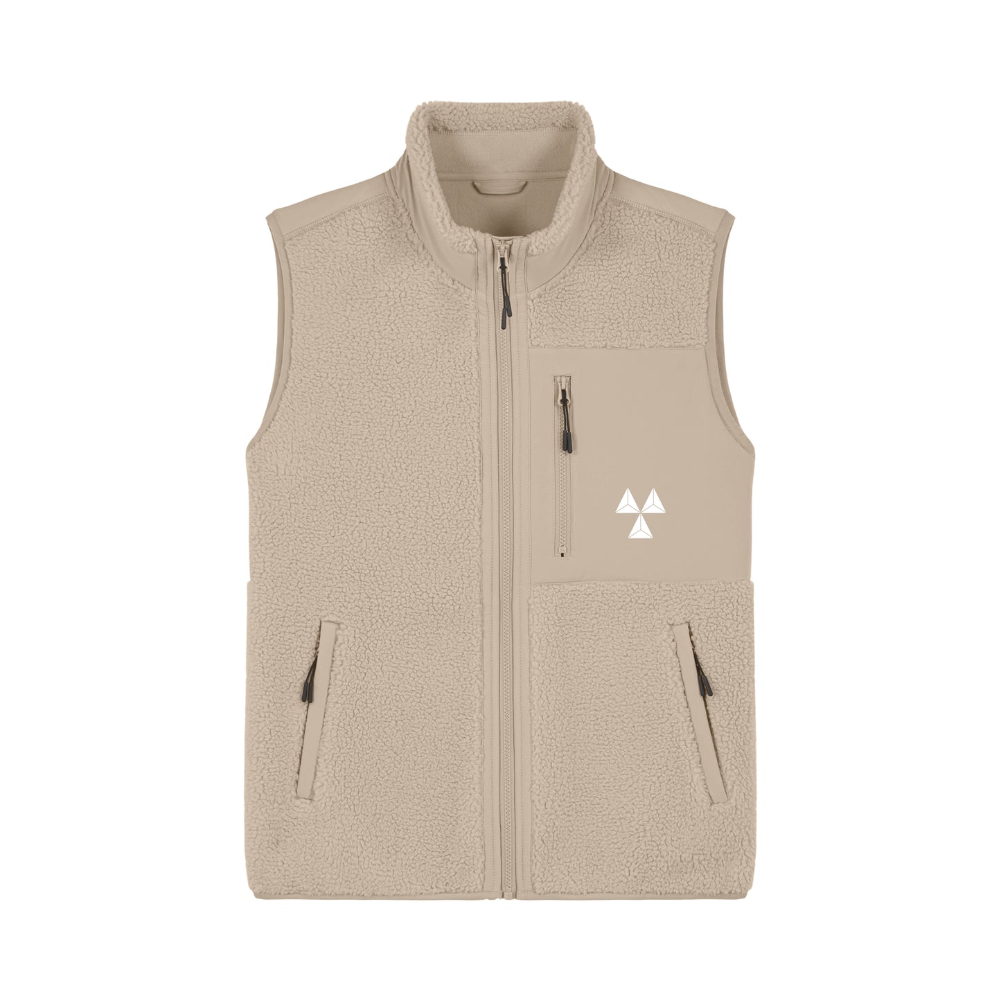 THE NORDIC CORE PILE VEST // Nordic Sand Dune